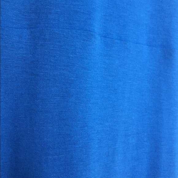 Royal blue asymmetric knot front dress. Size XS - Picture 6 of 6